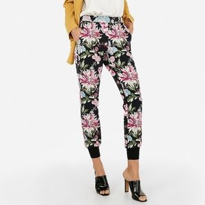 Express Floral Joggers Size XL